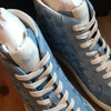 Coach Clip High Top Sneakers CH088 Signature Chambray Men’s Sz 10D NIB