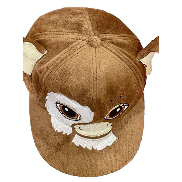 GREMLINS Gizmo Snap back Hat Flat Bill Soft Furry Spencers Snapback NWOT RARE