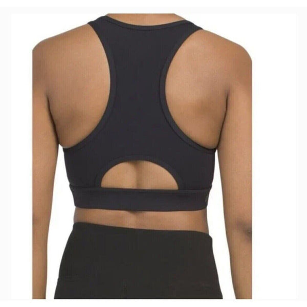 Peloton Womens Small Black SU221 Pace High Neck Sports Bra NWT