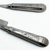 Fogo de Chao Brazilian Steakhouse Knife & Fork Set Stainless Steel Rare
