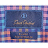 David Donahue Check Fusion Performance Sport Shirt Men's M NWT MSRP $165