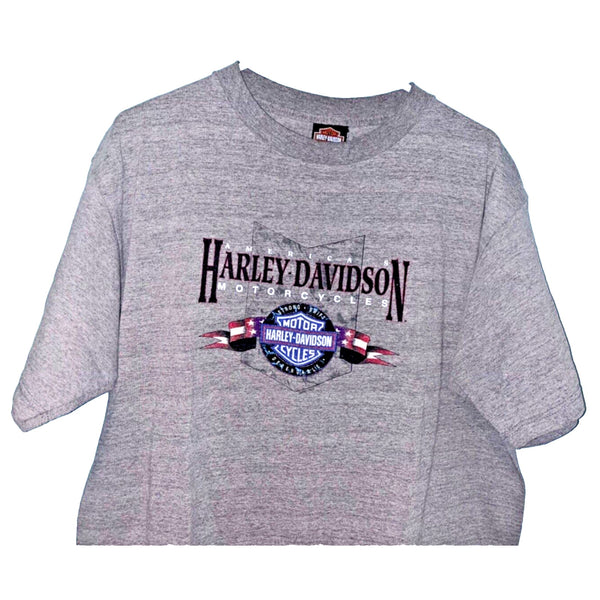 Harley Davidson America’s Motorcycles Augusta Georgia XL Biker T Shirt Tee