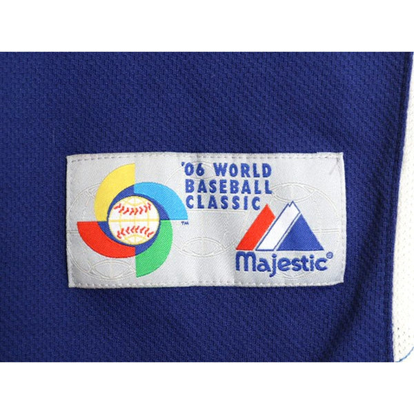Italy Italia 2006 World Baseball Classic Majestic Jersey 2XL USA Made Vintage