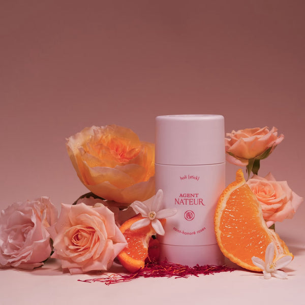 Agent Nateur Holi Stick Saint-Honore Roses Deodorant 2.5 oz 75ml NIB Clean