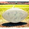 New York Giants 1981 Team Signed NFL Football Lawrence Taylor Rookie Year Rare