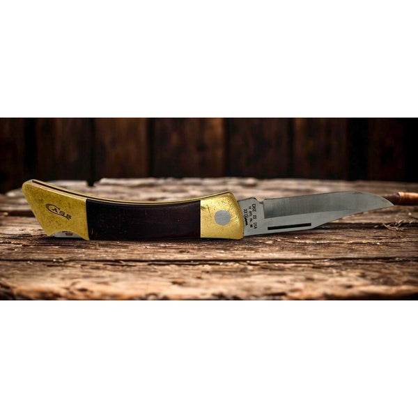 Case XX USA 1992 5197L SS 1 Blade Lockback Pocket Knife Vintage