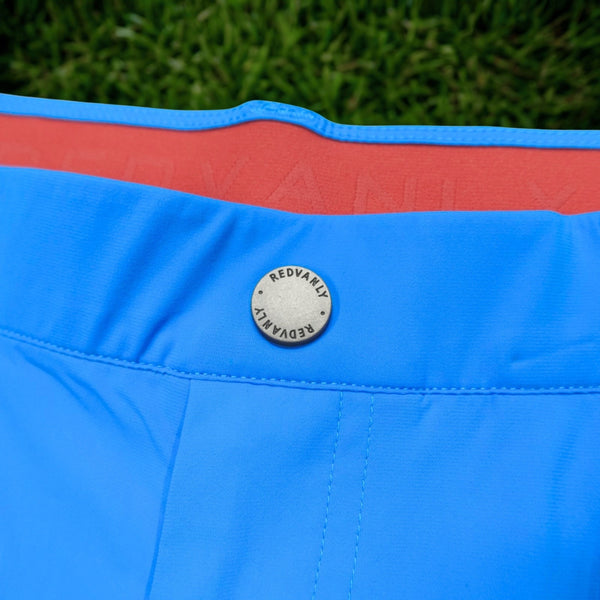 Redvanly Hanover Golf Shorts Men’s Medium Blue 9” Inseam Performance NWT
