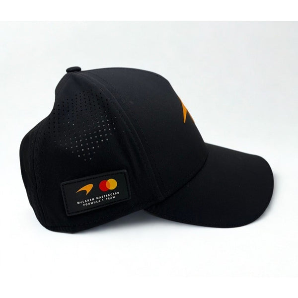 McLaren F1 Racing Team Hat NWOT Black Orange Mastercard Snapback Formula 1 OS