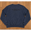 The Black Dog V Stitch Crewneck Sweatshirt Medium Navy Blue Martha's Vineyard