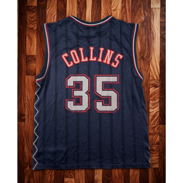 Jason Collins New Jersey Nets Reebok Jersey Y2K Size L Rare LGBTQ Vintage