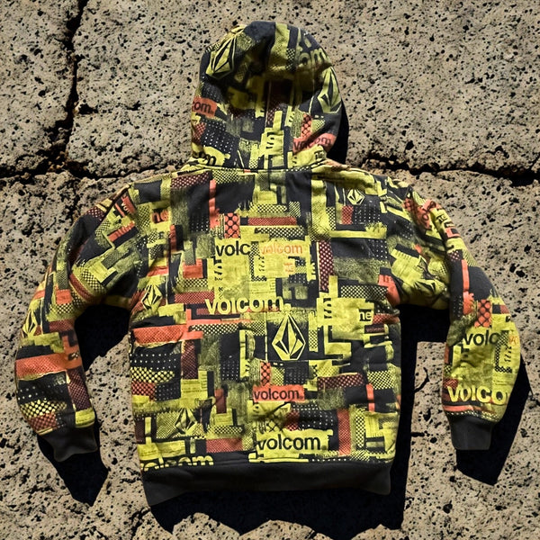 Volcom Ryan Sheckler Jessie Pinkman Y2K Sherpa Full Zip Hoodie Rare Sz L
