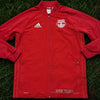 New York Red Bulls Adidas Climacool Jacket Large Team Issued MLS 2016 Full Zip