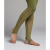 Lululemon Nulu Crisscross Mesh Stirrup Tight Green Leggings Sz 10 LW5ERXS