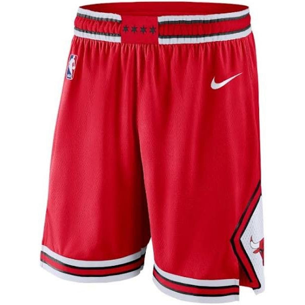 Chicago Bulls NBA Player Issued Nike Swingman Shorts Icon Edition 2XL +2 46