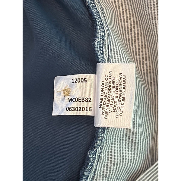 Peter Millar Crown Sport Salem Performance Shorts Mens 38 Blue Golf Wicking 9"
