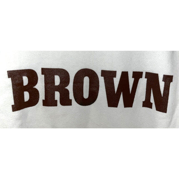 Brown University Sweatshirt Velva Sheen Sz. L Vintage 80s Deadstock NWT