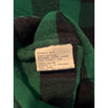 Schott Bros NYC Buffalo Check Flannel Shirt Men's M Green Black Cotton Workwear