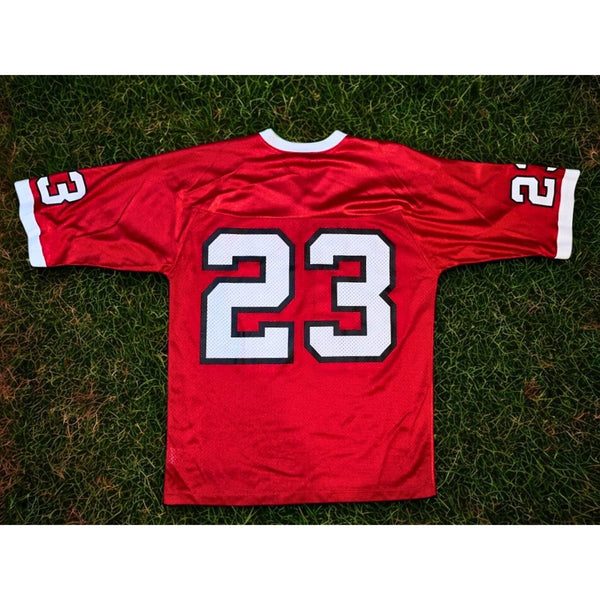 Rutgers Nike Football Jersey Brian Leonard 23 Mens Large Authentic Red Vintage