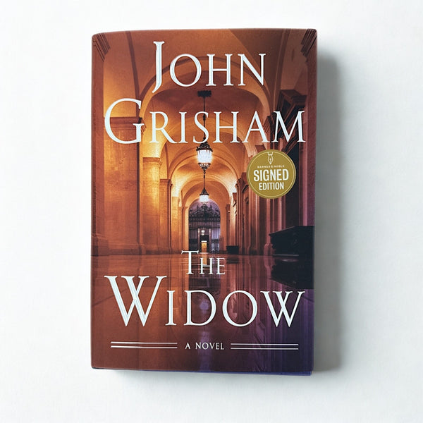 The Widow John Grisham Signed Hardcover 1st Edition Barnes & Noble Exclusive