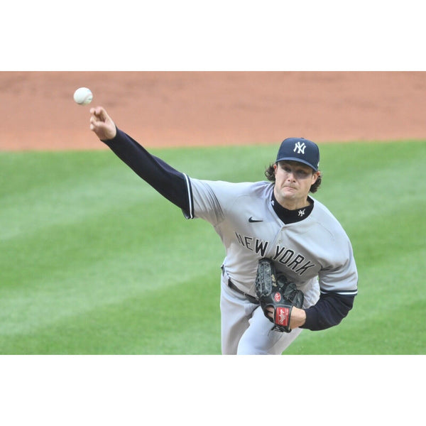 Gerrit Cole New York Yankees Signed 11" x 14" Pitching Photo MLB