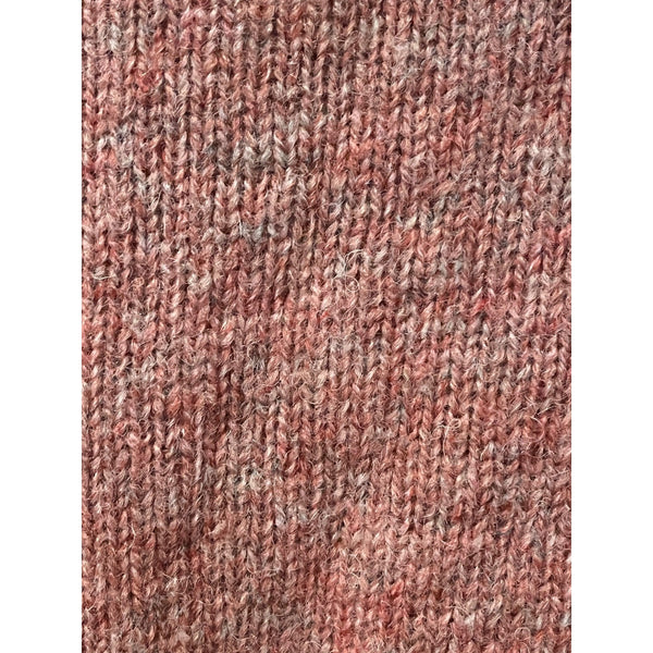 Ben Silver Shetland Wool Shag Sweater Sz. M Scotland LOKL Melange Crewneck Vtg.