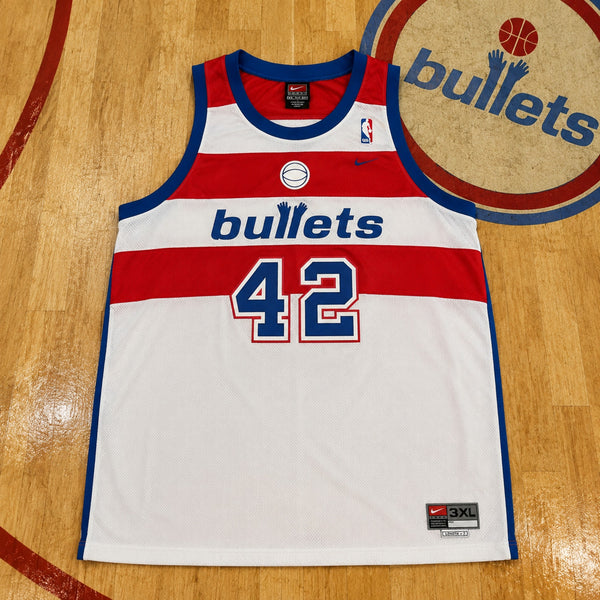 Washington Bullets Jerry Stackhouse #42 Nike Team Jersey Mens 3XL +2 Vintage NBA