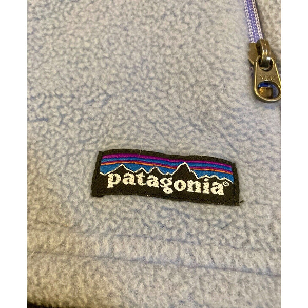 Patagonia Synchilla Vest Womens Small Blue Sweater Outdoors Ladies Vintage
