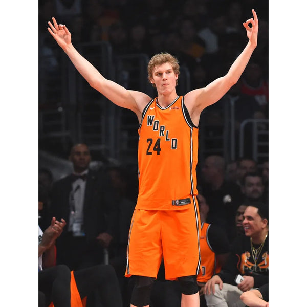 NBA 2018 Rising Stars Team World Player Issued Nike Shorts Sz 48 +2 3XL