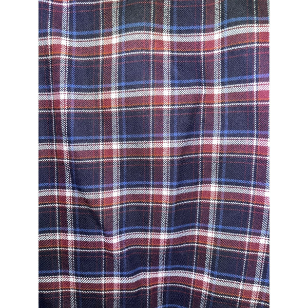 UNTUCKit Hillcot Flannel Plaid Shirt XL Long Sleeve Casual Button Front 40707