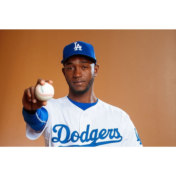 Yadier Alvarez Signed Autographed ROMLB Baseball Full Sig Los Angeles Dodgers MLB