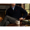 Polo Ralph Lauren Cable Knit 1/4 Zip Sweater Navy Blue Cotton 2XL NWT