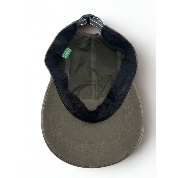 LL Bean Outdoor Hiking Fishing Hat Green Adjustable Strapback OSFA Vintage EUC
