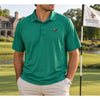 Sleepy Hollow Country Club Under Armour Golf Polo Shirt Men's XL Green Stripe