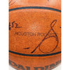 Houston Rockets Team Signed Game Used NBA Basketball 2000–01 Hakeem Final Season