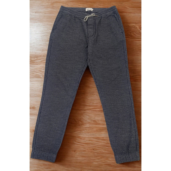 Taylor Stitch The Apres Pant Jogger Charcoal Sashiko Men’s M EUC Organic Cotton