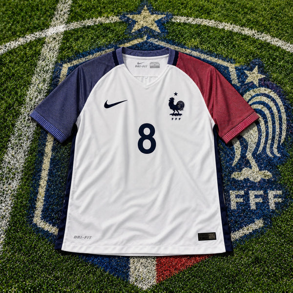 France Dimitri Payet #8 Nike 2016 Away Soccer Jersey Men's L 724614-100