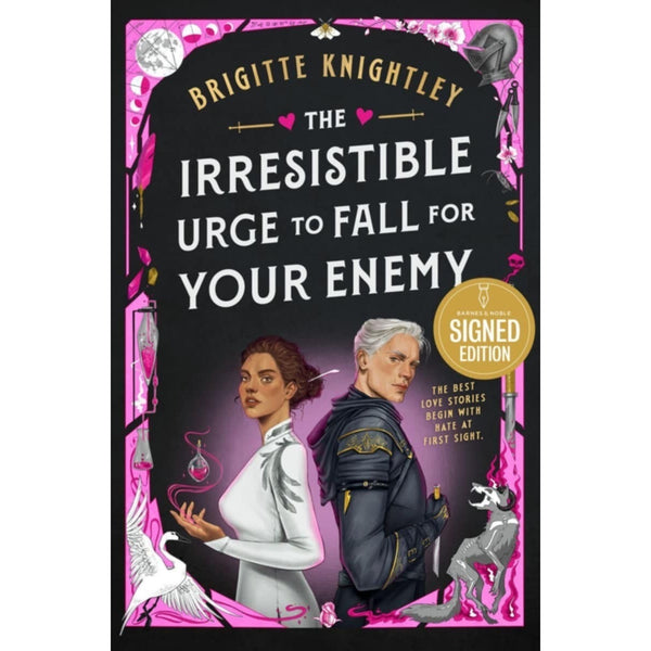 Irresistible Urge to Fall for Your Enemy Signed Book Brigitte Knightley B&N HC