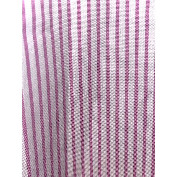 Charles Tyrwhitt Dress Shirt Non Iron Slim Fit Pink Stripe Men's 16.5/34