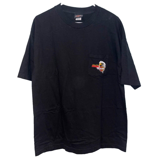 Harley Davidson Chi-Town Tinley Park, Illinois XL Rare Music Biker T Shirt Tee