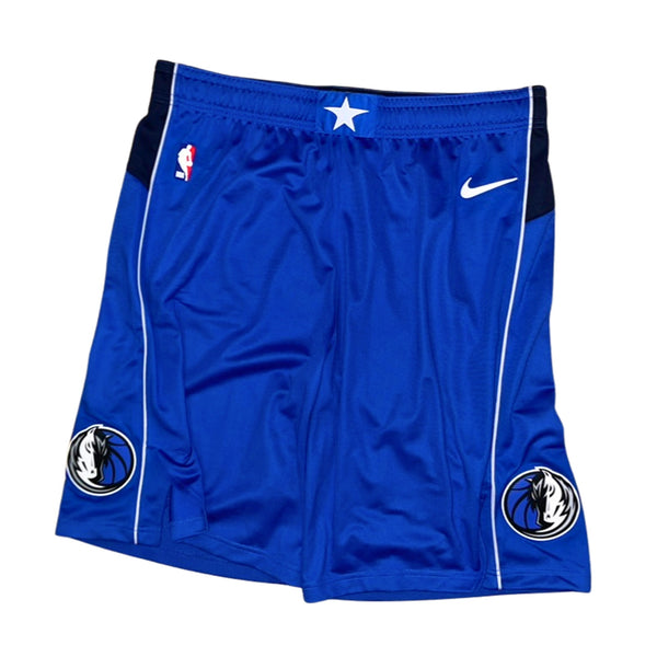 Dallas Mavericks NBA Player Issued Nike Swingman Shorts Icon Edition 2XL +2 46