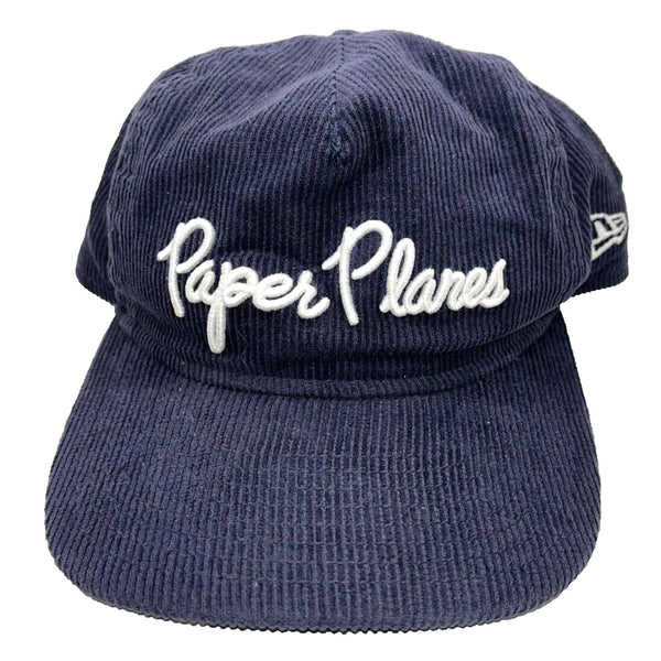 Roc-Nation X New Era Paper Planes Corduroy The Golfer Snapback Hat Cap Blue NWOT