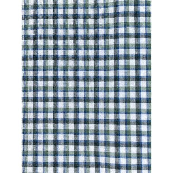 Loro Piana Italy Cotton Flannel Gingham Button Down Shirt Men's 3XL MAB1852