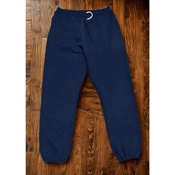 Russell Athletic Sweatpants USA Made Vintage 90s Navy Joggers Men L