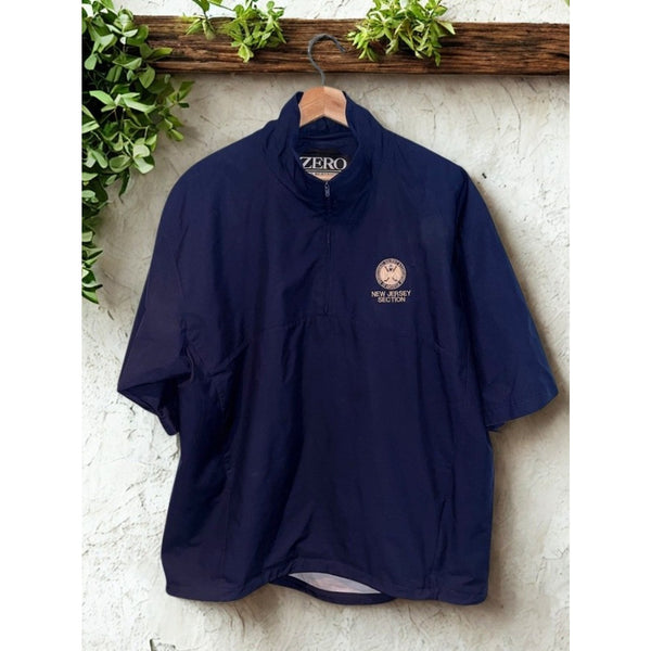 Zero Restriction PGA New Jersey Section Windstopper Gore-Tex Golf Pullover L