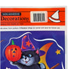 Halloween Decor Wild Pumpkins 1994 Classic Clings Window Clings Stickers NOS