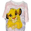 Disney The Lion King Simba Tribal All Over Print Double Sided One Size Vintage