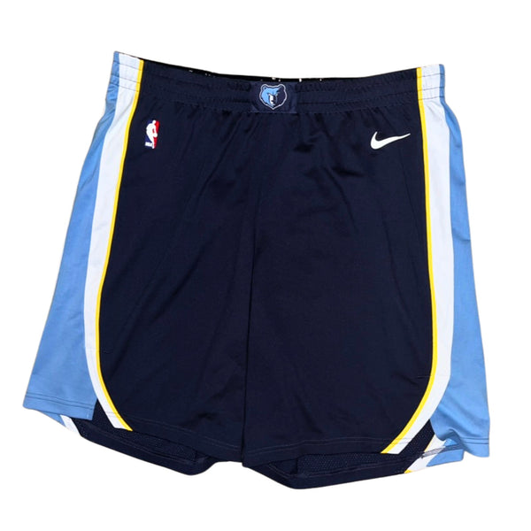 Memphis Grizzlies NBA Player Issued Nike Swingman Shorts Icon Edition 3XL +2 48