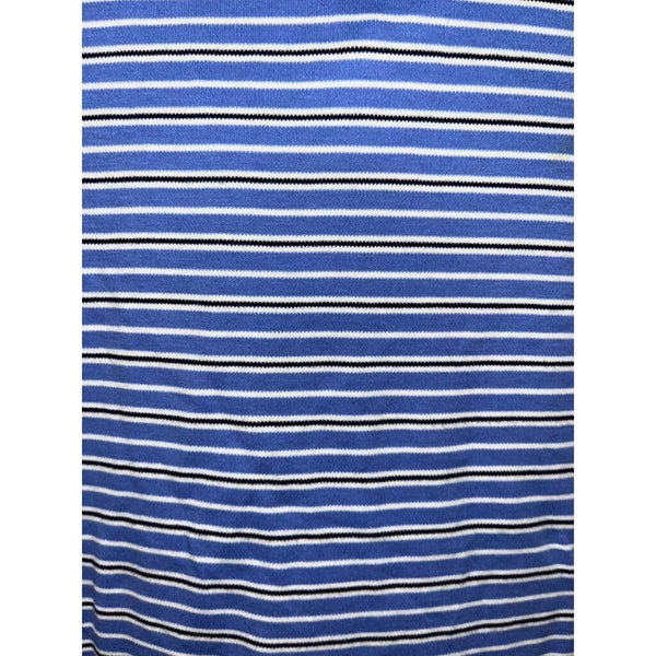Polo Ralph Lauren Golf Polo 4XB Blue Stripe Pima Soft Touch Big Cotton Shirt