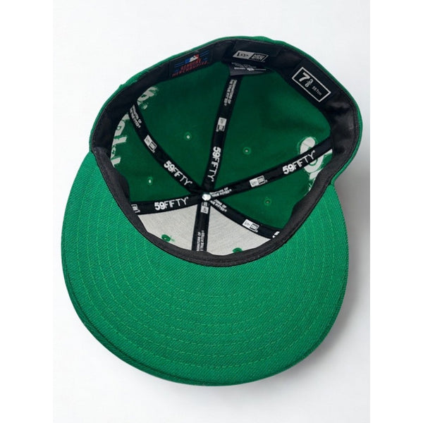 Philadelphia Phillies New Era 59FIFTY Fitted Hat 7 3/8 Green Monochrome Y2K MLB