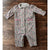 Ralph Lauren Baby Floral One Piece Romper Long Sleeve Pink Blue 3M Infant